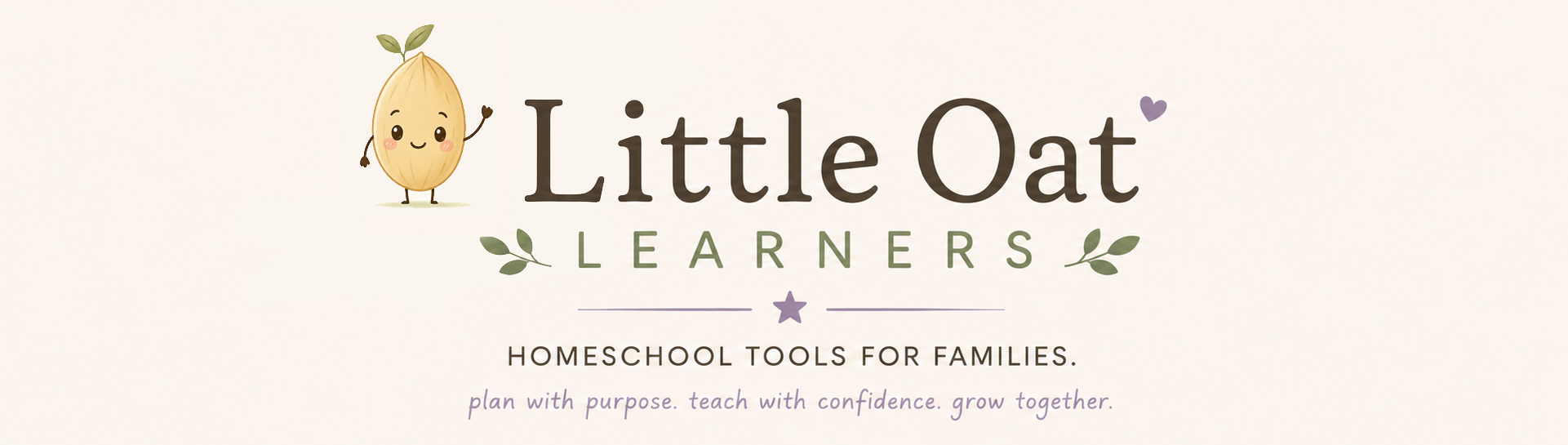 Little Oat Learners — homeschool tools for families